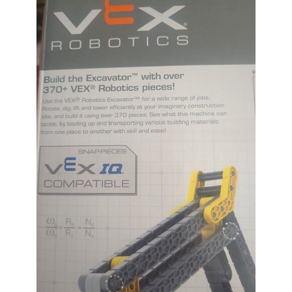 HEX Bug Vex Robotics 370 Piece Excavator Construction Machinery Kit Stem Toy - Picture 7 of 10